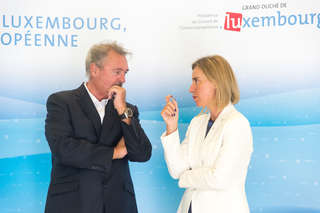 Jean Asselborn et Federica Mogherini