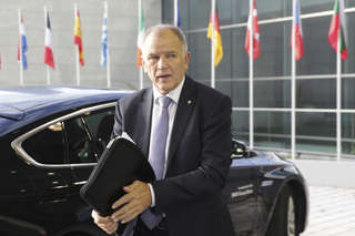 Vytenis Andriukaitis à son arrivé à la réunion informelle des ministres de la Santé, Luxembourg, 25 septembre 2015