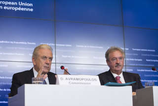 Jean Asselborn et Dimitris Avramopoulos