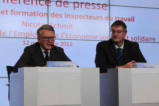 Nicolas Schmit lors de la réunion du Comité des hauts responsables de l’inspection du travail de l’UE