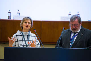 Gabriella Sonnleitner et Robert Urbé à Luxembourg, le 3 décembre 2015