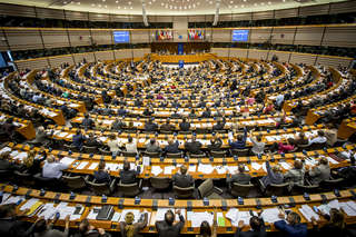 Hémicycle du Parlement européen à Bruxelles